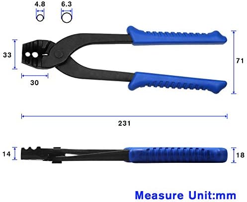 Брзината цевка за свиткување на клешти за сопирачките и алатката за формирање со клешти и свитло на свиткување на линијата 9 инчи за 3/16 и