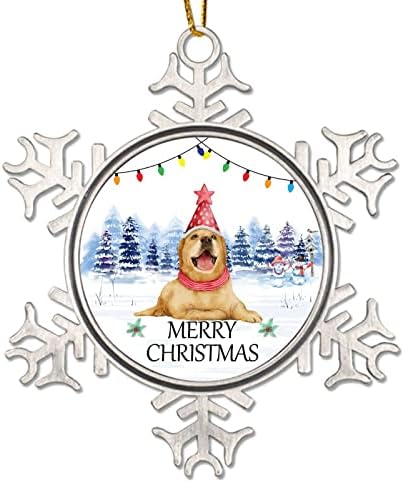 Орнаменти на Божиќни дрвја куче со Дедо Мраз во снежни украси Среќни Божиќни акварели куче Божиќни украси Подарок Англиски булдог Божиќна