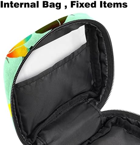 Боја Пеперутка санитарна торба за складирање на салфетка, менструална подлога торба гаќички за ламби за женски производ со патент за тинејџери