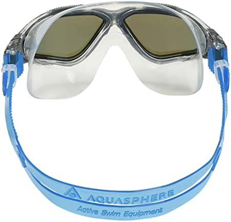 Aquasphere vista возрасни унисексни очила за пливање, широко искривување без визија, леќи против магла и анти -гребење