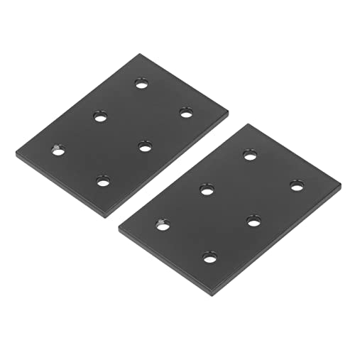Плоча за прицврстување на LBEC, 6 дупки Алуминиумска легура Плоча за прицврстување за стол за биро