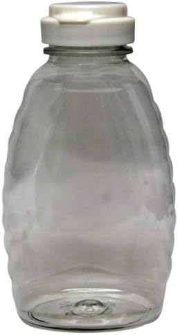 Ман Езеро CN240 24-Спакувајте Пластично Шише За Стискање Со Бел Капак Со Превртување, 8-Унца