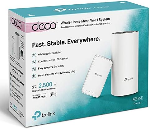 TP-LINK DECO E3 AC1200 WIFI систем на целата домашна мрежа