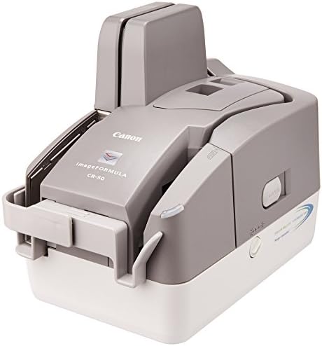 Канон 5367B002 ImageFormula CR-50 Проверете го скенерот за транспорт, бело и сиво