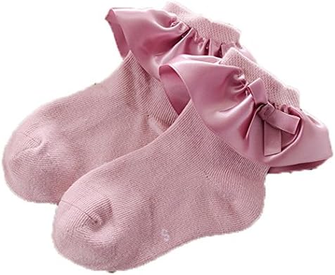 Шарени детски бебиња чорапи Девојки девојки принцеза Рафли кратки чорапи