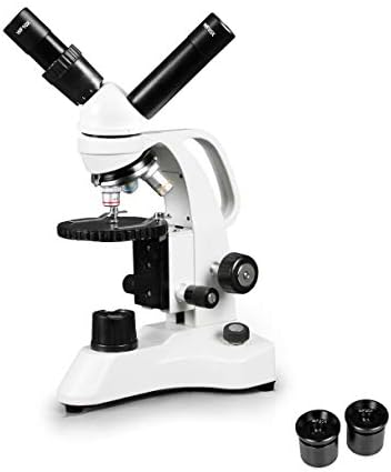 Parco Scientific 3050-T-100-RC-E2 45 ° Microscope Duel View, 10x & 20x WF Eyepiece, зголемување од 40x-2000x ， Обратна носерка, механичка фаза