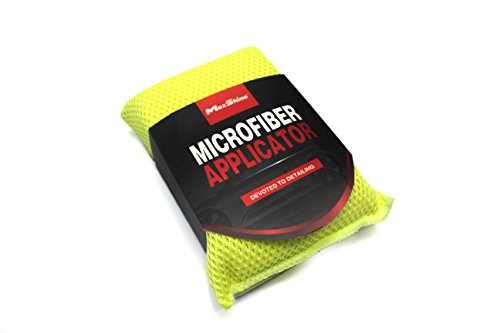 Maxshine Microfiber Mesh Scrub Sponge Pad - ефикасно помага да се исчистат автомобилот, стаклото, прозорците, површината, без гребнатини,