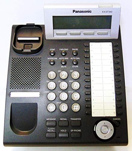 Panasonic KX-DT343-B црн дигитален дисплеј телефон