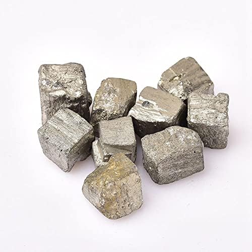 ByBycd Неправилна руда со висока густина кубни минерали за занаетчиски гемстони за занаети од гемстони, груби примерок за настава