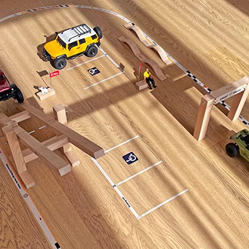 RC Crawler Course Gate Објект 1/24 1/18 Scale RC на домашен камион во затворен простор за игри во затворен простор