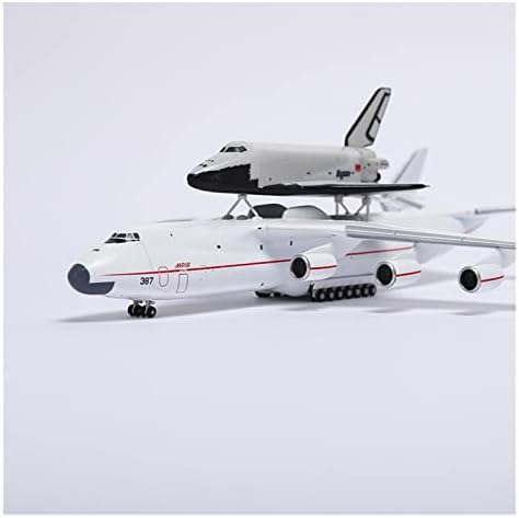 Моделите на авиони се вклопуваат за AN-225 AN225 MRIYA SPACE SHUTTLE BLIZZARD METAL ALOLE AILPLANE MODEL 1/400 Статички колекционерски играчки