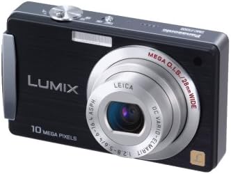 Panasonic Lumix DMC-FX500K 10.1MP дигитална камера со стабилизиран зум на мега со широк агол со широк агол