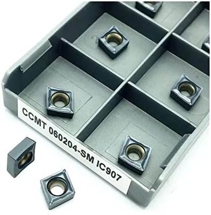 Алатка за карбид CCMT060204 SM IC907 IC908 карбид Вметнете внатрешно алатка за вртење CNC струг Алатка за вртење CCMT 060204
