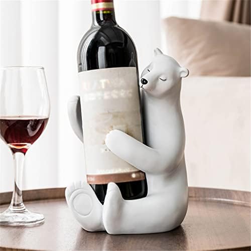 Феер смола животинско вино решетка декорација Вино шише решетката за животински скулптура кукла дома декорација вино