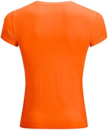 Машка модна атлетска маичка вежба за вежбање мускули кошули V-вратот со цврста боја маичка со маички