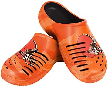 Фоко Менс НФЛ тим лого градинарски сандали со сандали чевли лизгачки затнувања