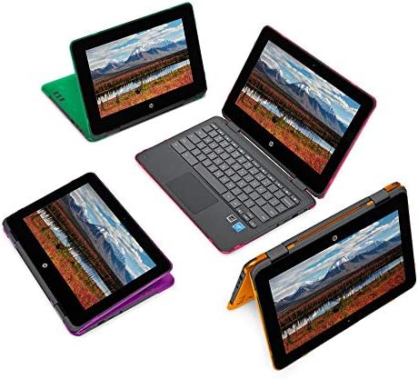 Mcover Case компатибилен за 2020 ～ 2022 11,6 HP Chromebook X360 11 G3 EE / G4 EE лаптопи само - аква