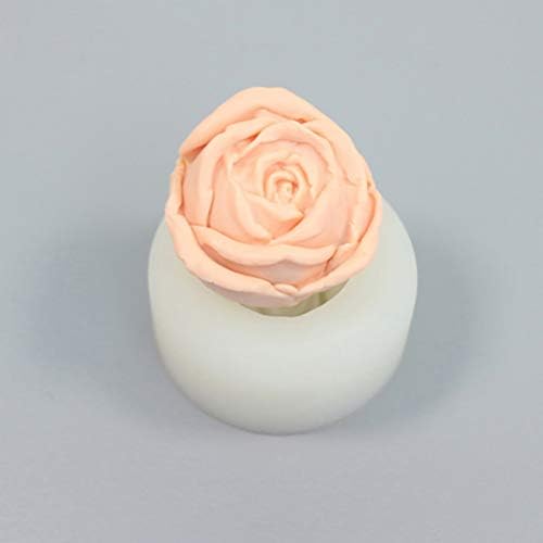 Doitool diy рози силиконски рачно изработени сапуни калапи DIY смола глинена сапун што прави занаетчиски калап