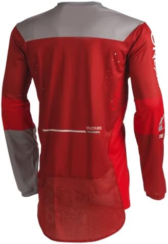О'Нил Хардска облека маичка со магла, црвена/сива д -р