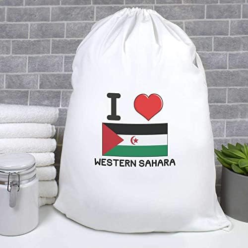 Азееда Ја Сакам Западна Сахара Торба За Перење/Перење/Складирање