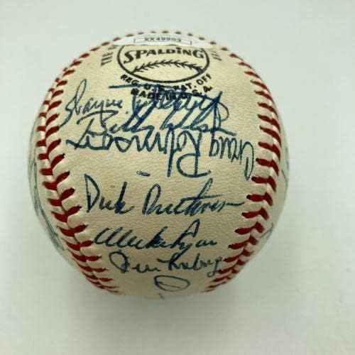Прекрасна екипа на Филаделфија Филис од 1973 година потпиша бејзбол Мајк Шмит ЈСА Коа - Автограмирани бејзбол