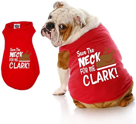 Врати за мене Кларк Кошула за кучиња, Божиќна кошула за кучиња, лесна кошула за куче, кошула за кученца до кучиња 90 фунти, машина