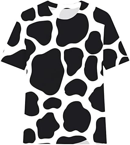 Печатена кошула за жени графички симпатични графички печатени маички летни кратки ракави врвови кошула мода 2023 година