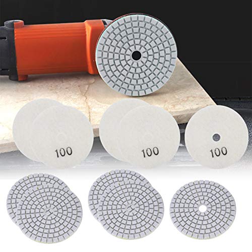 Влошки за пескарење дискови, изработени од високо -квалитетни, мермерни бетонски камења 100 мрежи, за мелење и полирање гранит