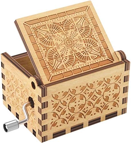 Укебобо дрвена музика кутија - ти си мојата музичка кутија за сонце, од баба до внук, подароци за деца - 1 сет