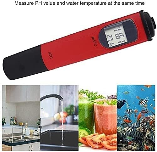 Yiwango прецизен pH тестер за тестирање на pH лесен и преносен водоотпорен метал тврда и издржлива висока сигурност за домашна