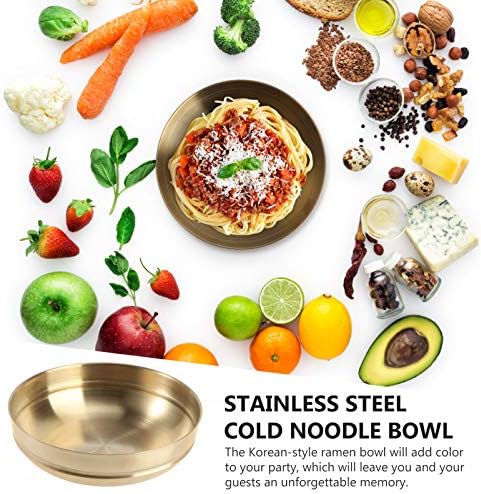 Хемотон од не'рѓосувачки челик садови садови тестенини со садови за сервирање азиски садови повеќенаменски сад порцелански сад за садови за супа