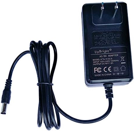 Uspright Нов Global 12V 2.5A 30W AC/DC адаптер компатибилен со Зебра Модел: FSP030-RCAM-A PN: P1076007 12.0V 2500MA DC12V 12VDC Кабел