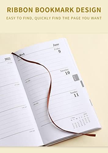 2023 Неделен месечен академски планер, Неделен планер за дневник за тетратки за домашен семеен календар, одлично за планирање на вашата канцеларија