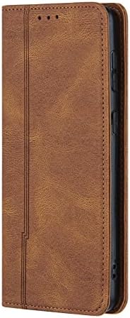 Заштитна футрола Компатибилен со S21 Plus Flip Wallet Tephel Case Case Stand Stand Wallet Type Protective Cover Stand Card
