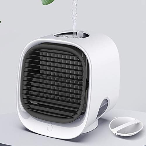 UXZDX Air Cooler Fan Fan Mini Desktop климатик со ноќно светло мини USB вода за ладење на вентилаторот за овлажните овластувачи за овлажнител