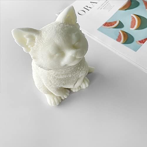 Симпатична мувла 3D мачка со мачка за правење калап за животни за DIY рачно изработени калапи со мачки-брадавици за правење