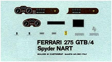 TOMOO TMK 001 FERRARI 275 GTB/4 Road Car - Spyder Nart Stradale 1966 - Комплет за бели метални автомобили - Скала 1:43, направено