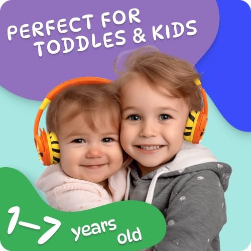 Слушалки за деца од дете од 2 + годишно - слушалки за бебиња за авион, слушалки за новороденчиња за девојчиња, слушалки за деца за училиште,