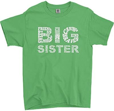 ThreadRock Големата сестра на големи девојки Типографија Младинска маица
