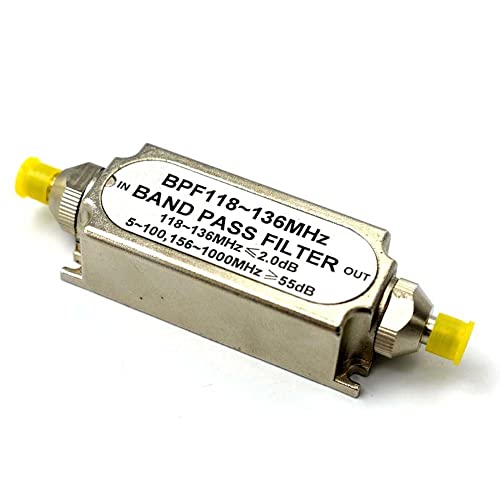 Mizoelec SMA Bandpass Filter BPF 118-136MHz за аеронаутички опсег A6-011