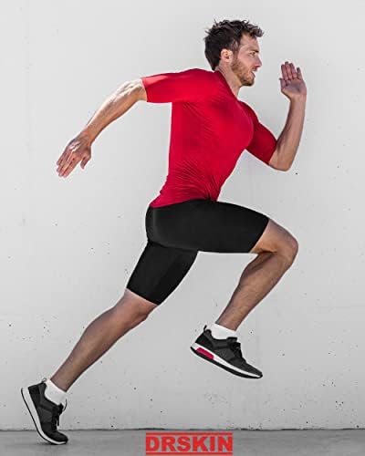 Drskin Men's 6, 4, 3 или 1 пакувања за компресии панталони за панталони, фустани за база на спортски активен тренинг атлетски атлетски