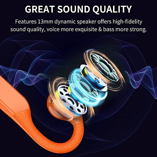Безжични Слушалки За Спроводливост На Коските Отворени Слушалки За Уши Bluetooth 5.0 Водоотпорен Тренинг За Спроводници На Коски Слушалки