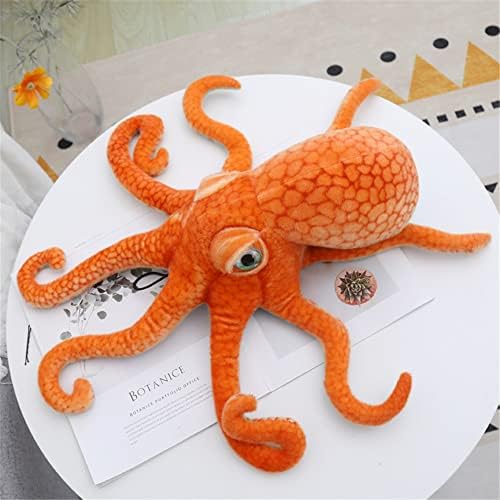 Jianeexsq реален октопод кадифен полнети морски животински перници плишани подароци за украсување дома