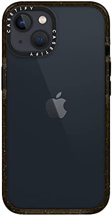 Casetify Влијание Здроби Случај за iPhone 13-Јасно Црна Повторно