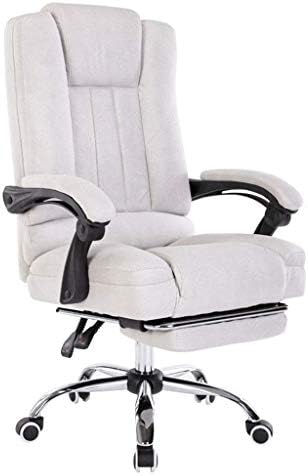 Креативна едноставност, удобно столче за канцелариски ткаенини, ергономски компјутерски стол Висока потпирач за грб тапациран