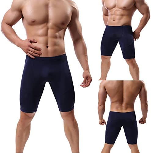 Mufeng Men's Mesh Cool Cool Compression Compression Yoga Thingury Тесни шорцеви гледаат преку фитнес тренингот хеланки за боди -билдинг панталони