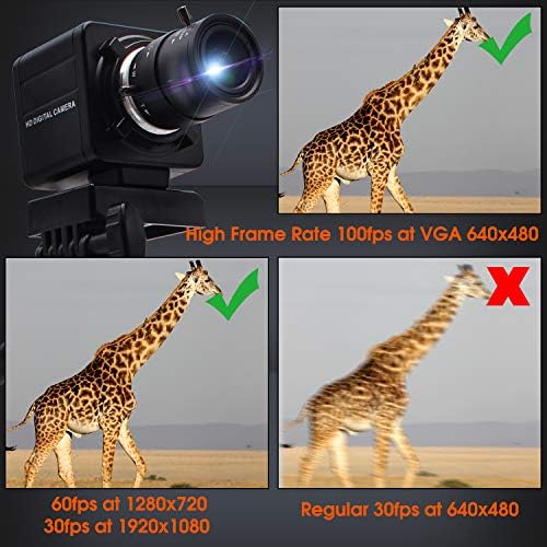SVPRO USB Камера со Зумирање 2.8-12mm Веб Камера ЗА Варифокални Леќи CMOS O2710 Висока Стапка НА Слики 100FPS USB СО Камера Full