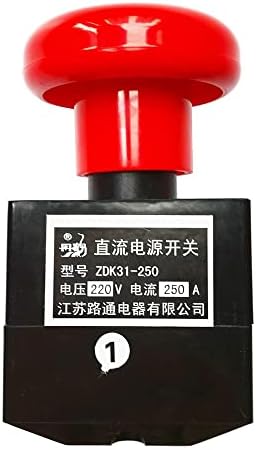 ZDK31-250 Електричен виklушкар за глава на печурки DC прекинувачи за напојување за итни случаи за стоп 220VDC 250A