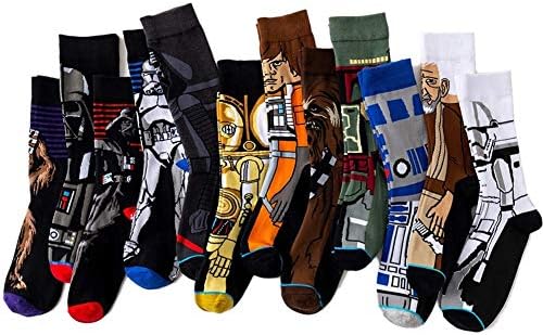 ОДГОВОРЕТЕ на машки 12 Пара Војна На Ѕвездите Спортски Памучни Чорапи Атлетски Секојдневни Чорапи На Екипажот