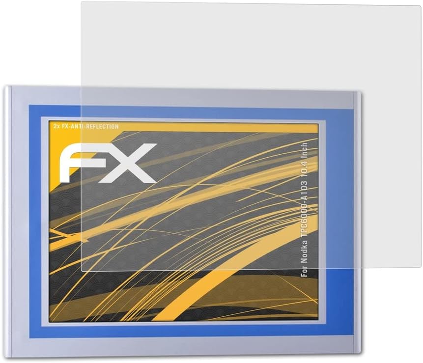 Заштитник на екранот ATFOLIX компатибилен со Nodka TPC6000-A103 10.4 инчен филм за заштита на екранот, анти-рефлективен и шок-апсорбирачки